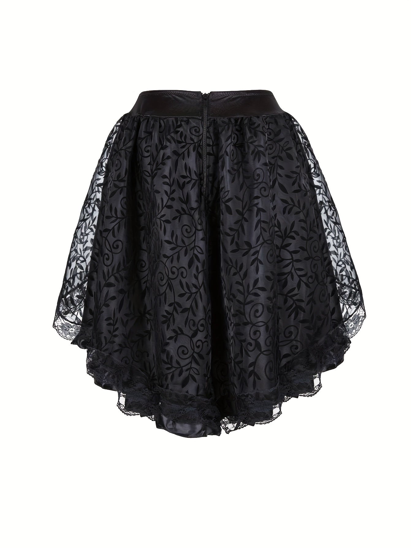 1pc Sexy Tunic Waist Vest Girdle European And American Court Bodysuit With Black Mesh Dance Skirt Prom Bodysuit With Skirt