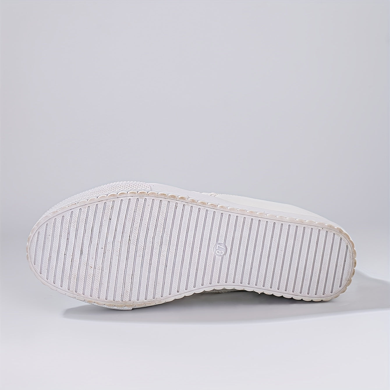 vlovelaw  Women's Solid Color Mesh Sneakers, Lace Up Breathable Heightening Casual Shoes, Versatile Low-top Wedge Shoes