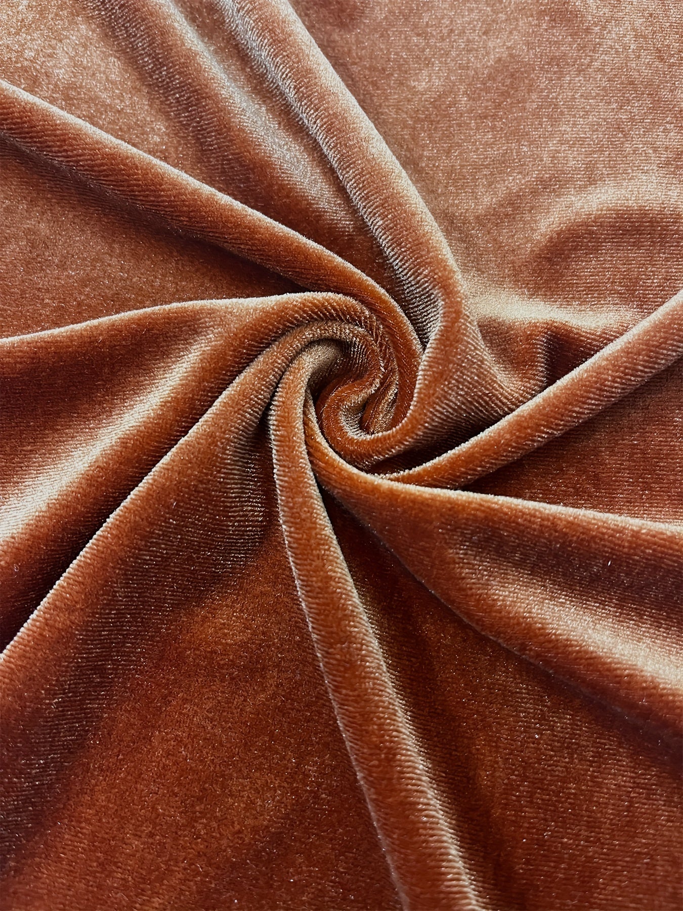 vlovelaw Plus Size Casual Coat, Women's Plus Solid Velvet Long Sleeve Open Front Cardigan With Pockets