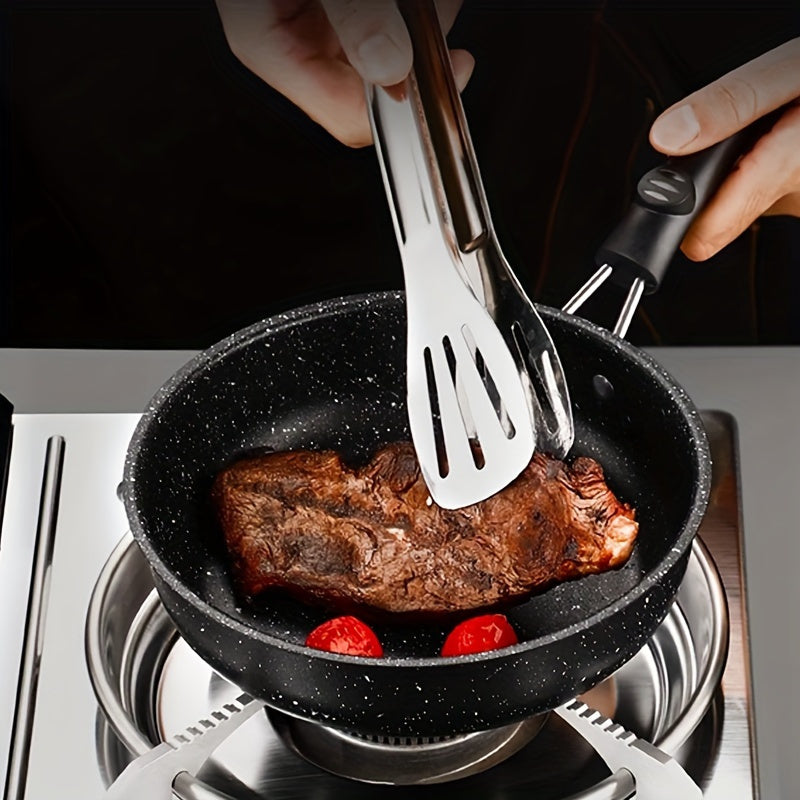 1 Pc Mini Non-Stick Skillet Fry Pan with Cast Iron Handle - Induction & Gas Stove Compatible, Portable, Easy Clean, Hand Wash Only, Perfect for Cooking Eggs, Omelets, Pancakes, and More Kitchen Essentials