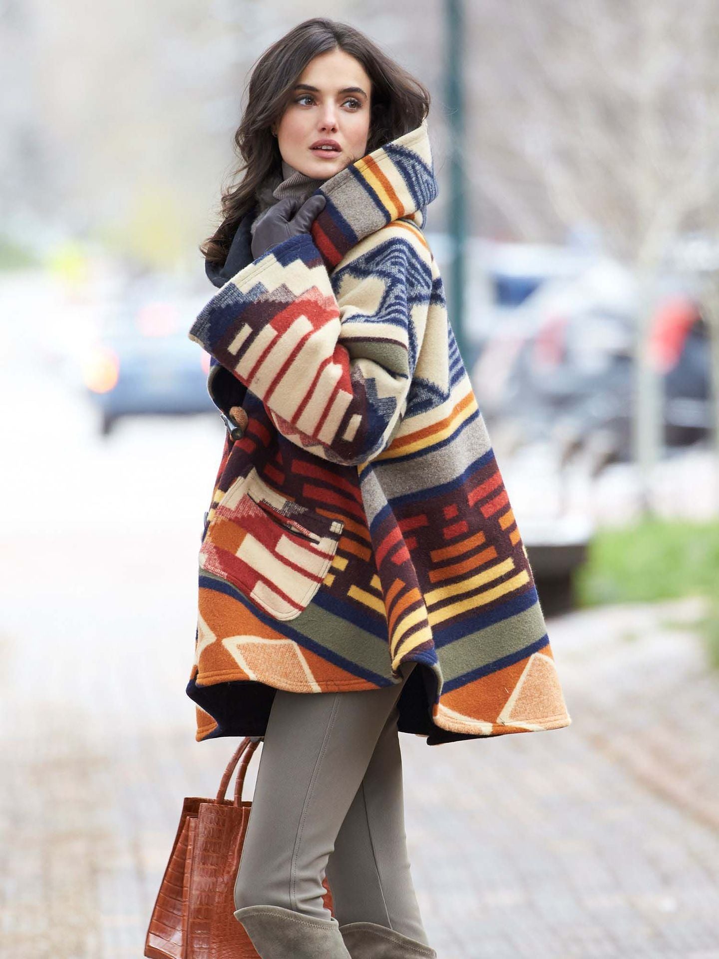 Popular trade ebay new autumn and winter women's clothing long-sleeved hooded jacket printed dragon and phoenix coat