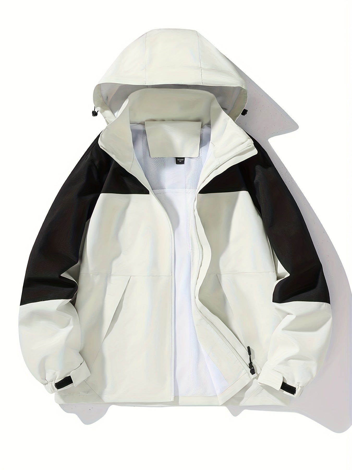 vlovelaw  Outdoor Sports Jacket With Detachable Hood, Women's Windproof And Rainproof Hiking Casual Sports Jacket, Women's Outdoor Clothing