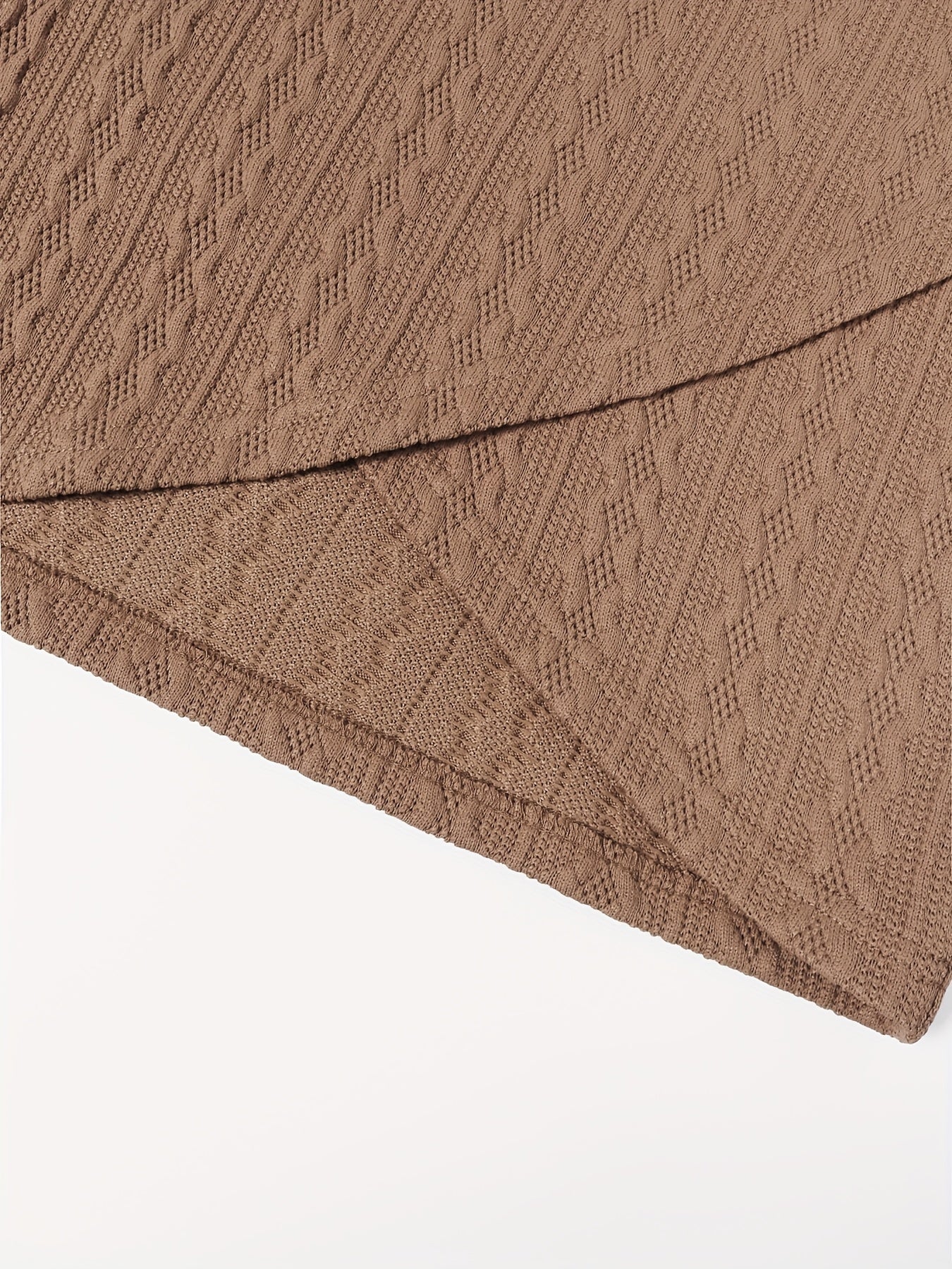 vlovelaw Elegant Two-piece Dress Set, Textured Crop Top & Plaid Aline Swing Dress Outfits, Women's Clothing