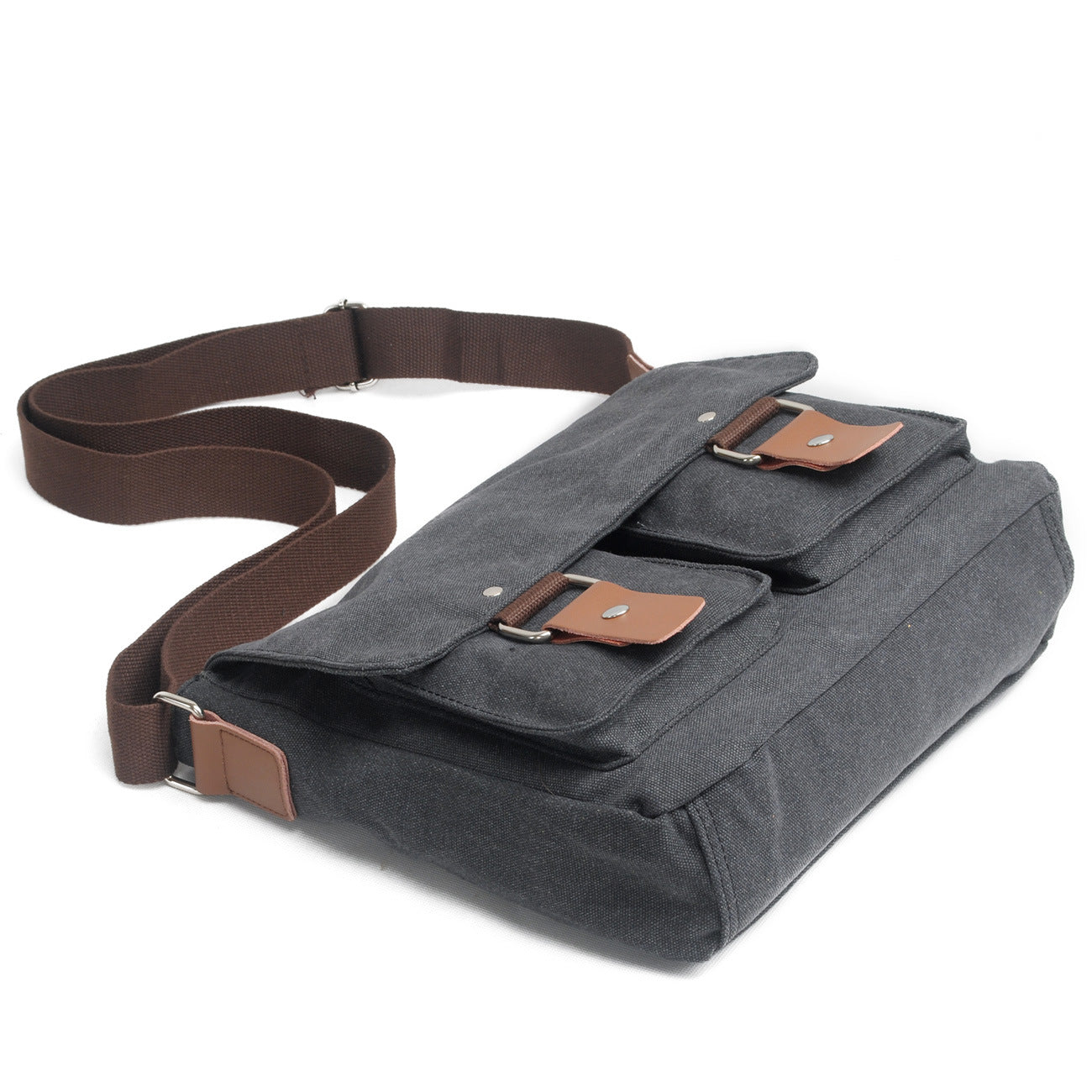 VLOVELAW 2025 Muchuan canvas bag, men's and women's messenger bag, shoulder Canon photography bag, Sony micro-single SLR Nikon camera bag.