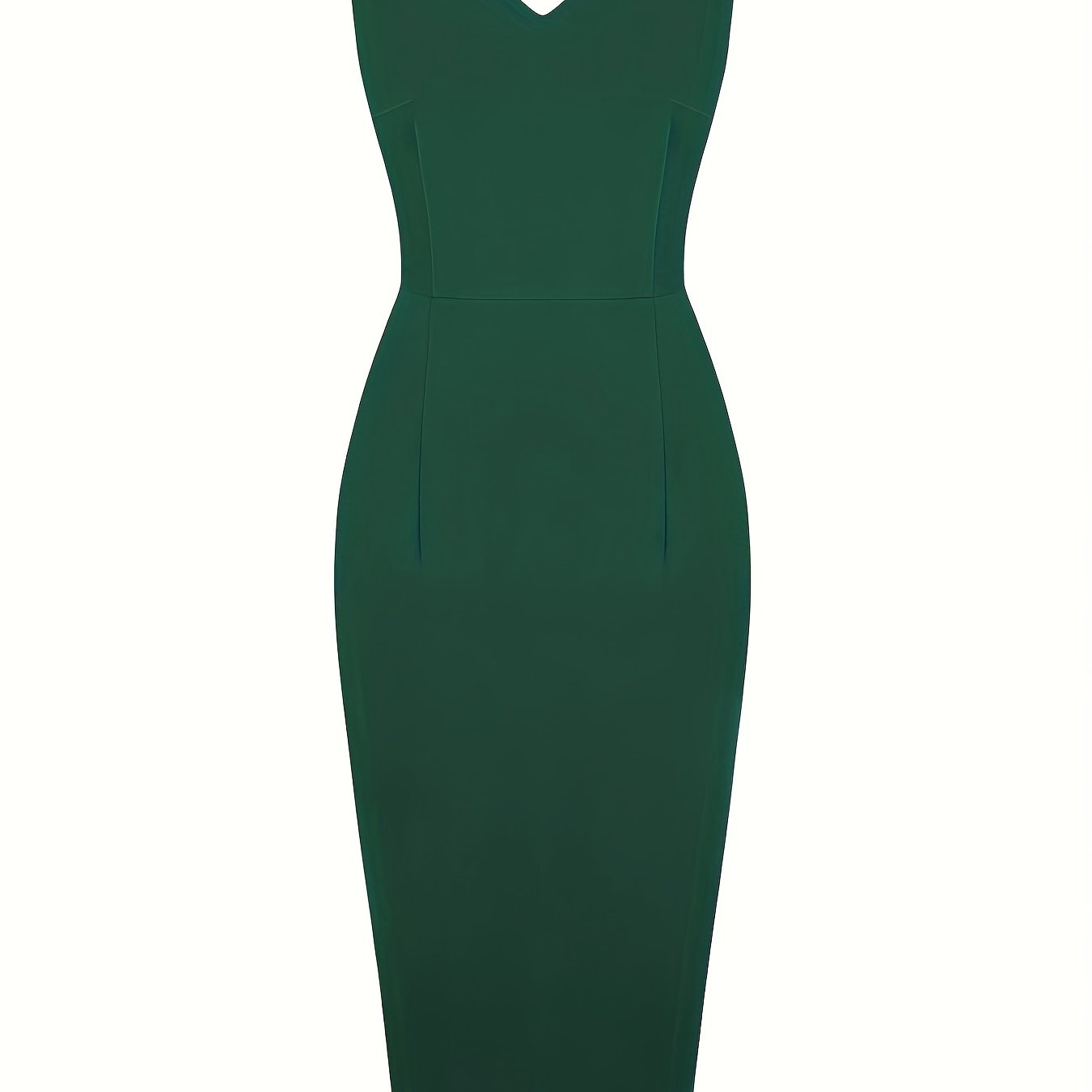 Women's Dress Solid Sweetheart Neck Slim Bodycon Party Dress