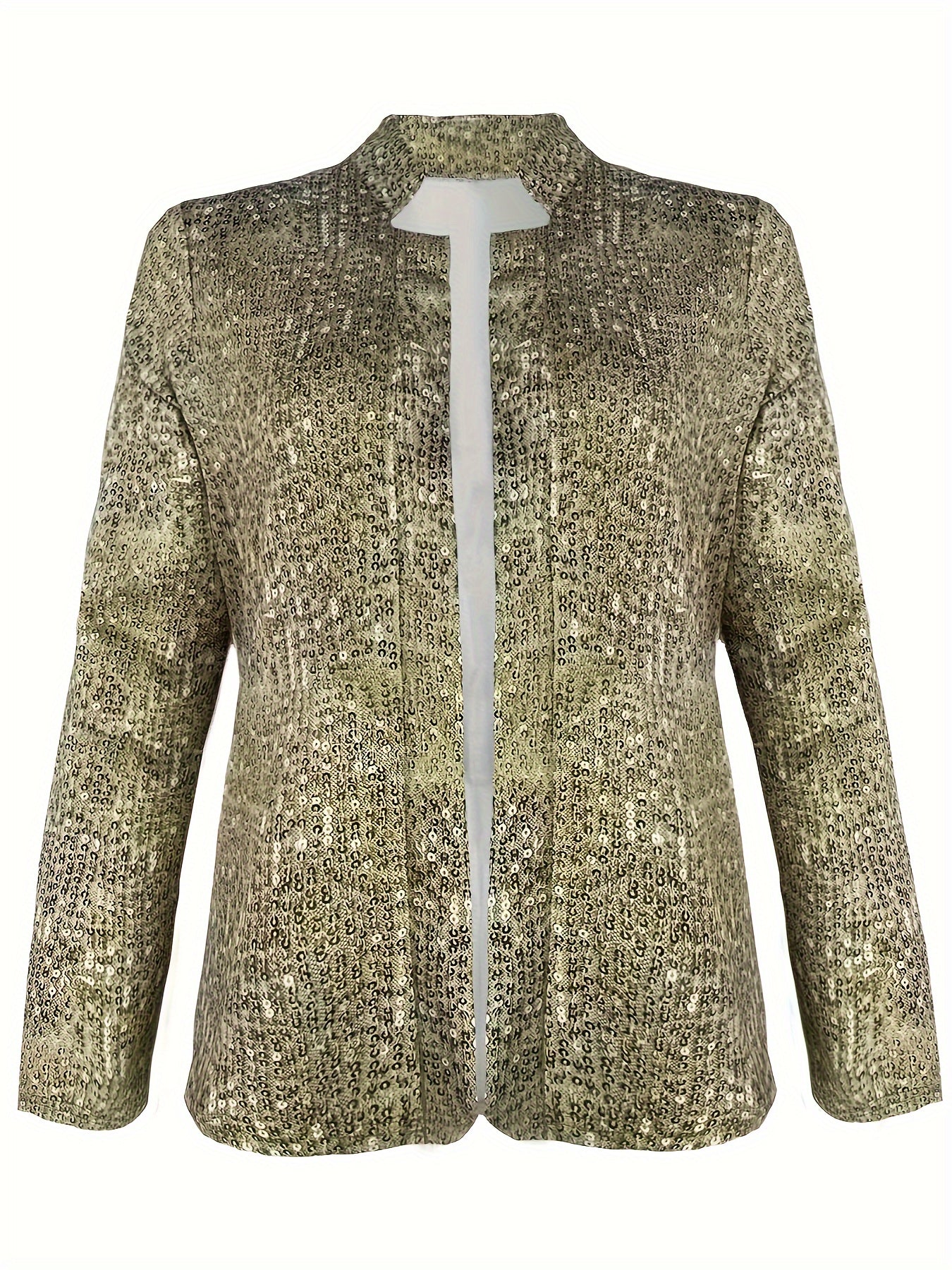 Open Front Blazer, Casual Long Sleeve Blazer, Women's Clothing