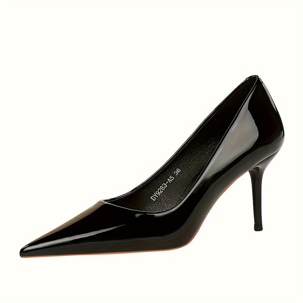 vlovelaw Women's Classic High Heels, Fashion Pointed Toe Pumps, Slim Heel, Versatile Office Shoes