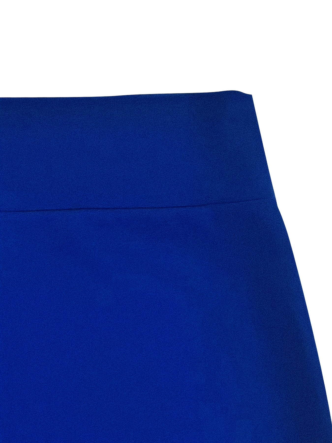 vlovelaw Tall High Waist Pencil Skirt, Casual Solid Slim Skirt For Spring & Summer, Women's Clothing