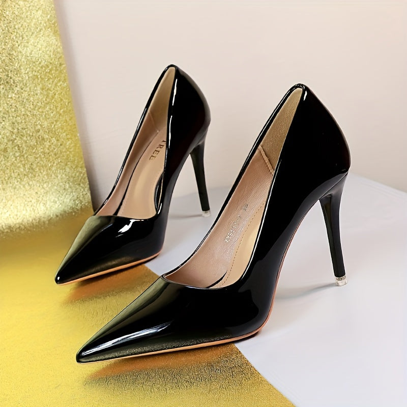 vlovelaw Women's Fashion High Heels, Stiletto Heels, Pointed Toe, Sexy Nightclub Shoes, Elegant Slim Fit For Party