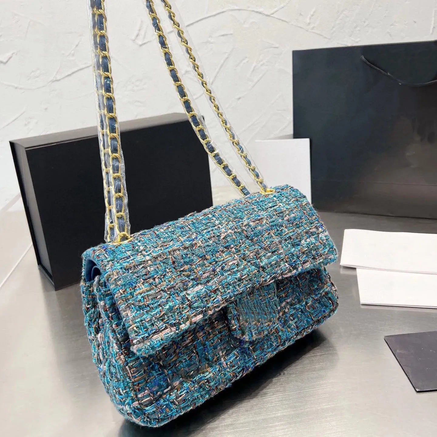 10A Designer Bag Fashion Women Shoulder Bag Black Purse Tote Beach Bag Shopping Wallet On Chain Handbag Leather Shoulder Bag Purse Crossbody Classic Flap Lattice Bag