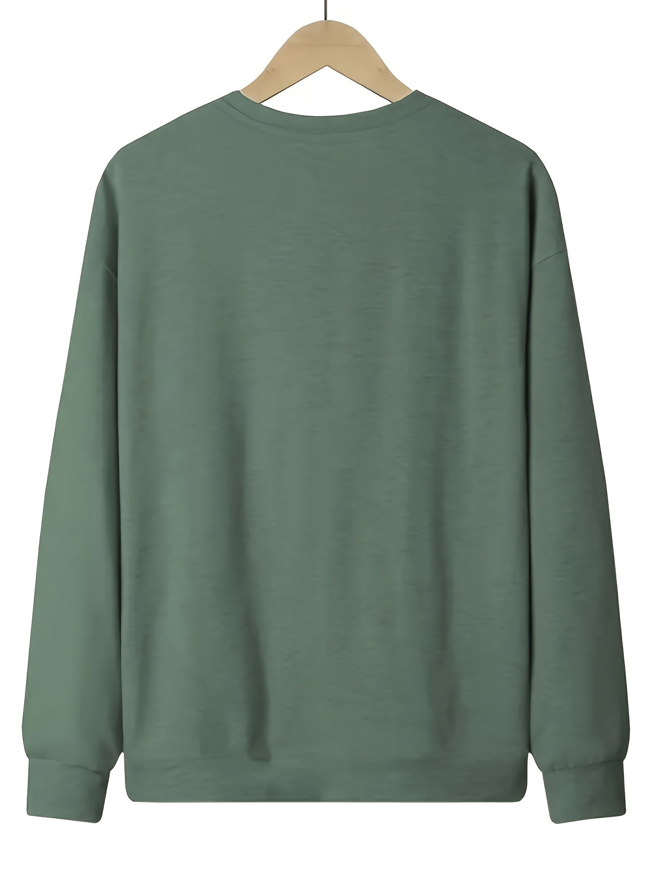 Cozy Women's Christmas Bow Print Pullover Sweatshirt - Casual Long Sleeve Crew Neck for Spring & Fall Seasons
