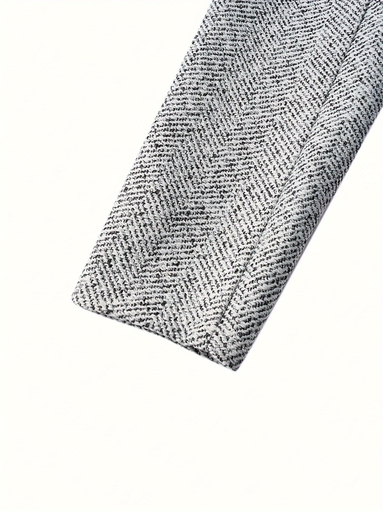 vlovelaw Plus Size Open Front Coat, Casual Long Sleeve Coat For Fall, Women's Plus Size Clothing