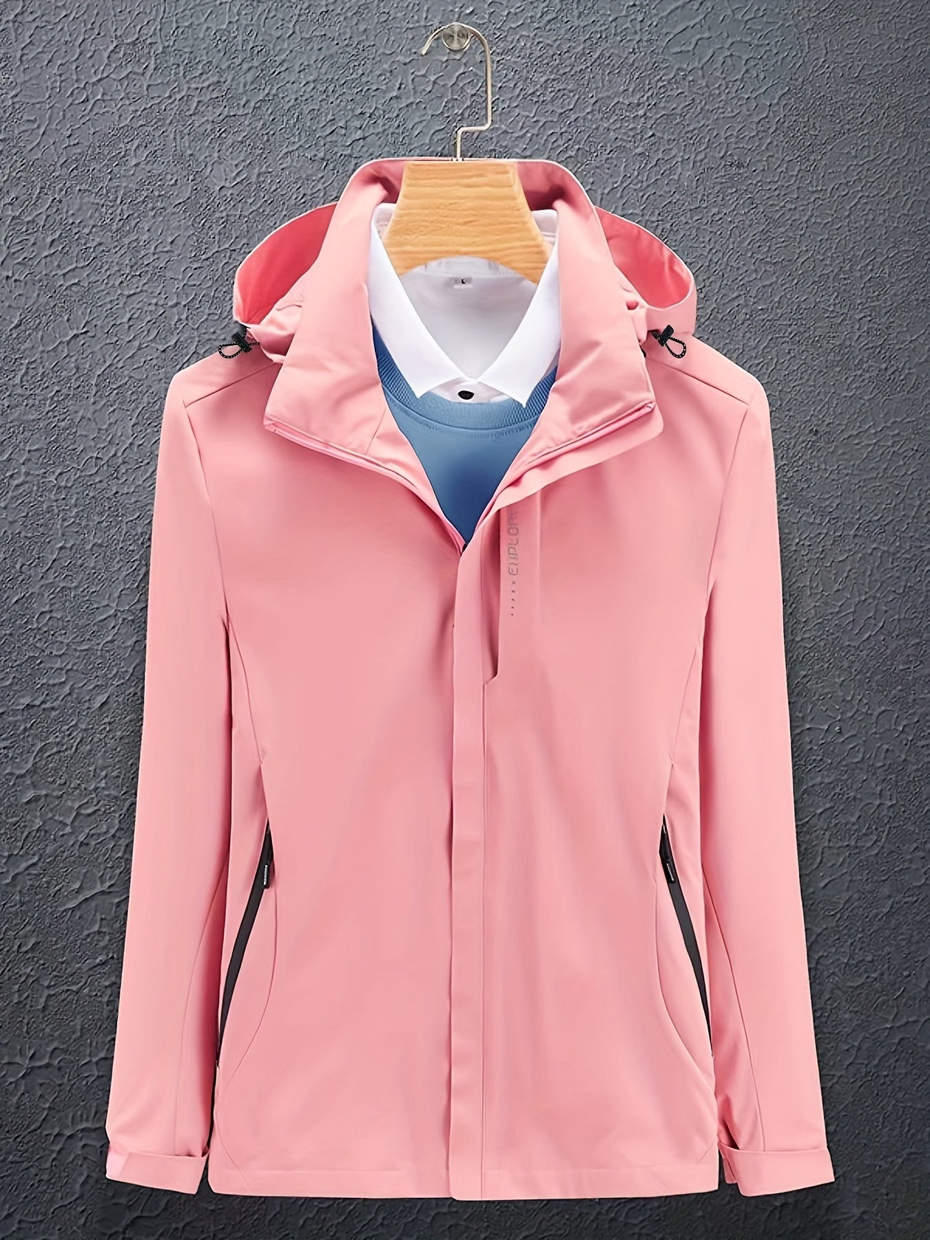 vlovelaw Women's Ski Jackets: Soft-Shell Windproof & Waterproof Jackets With Full Zipper - Perfect For Snowy Days!