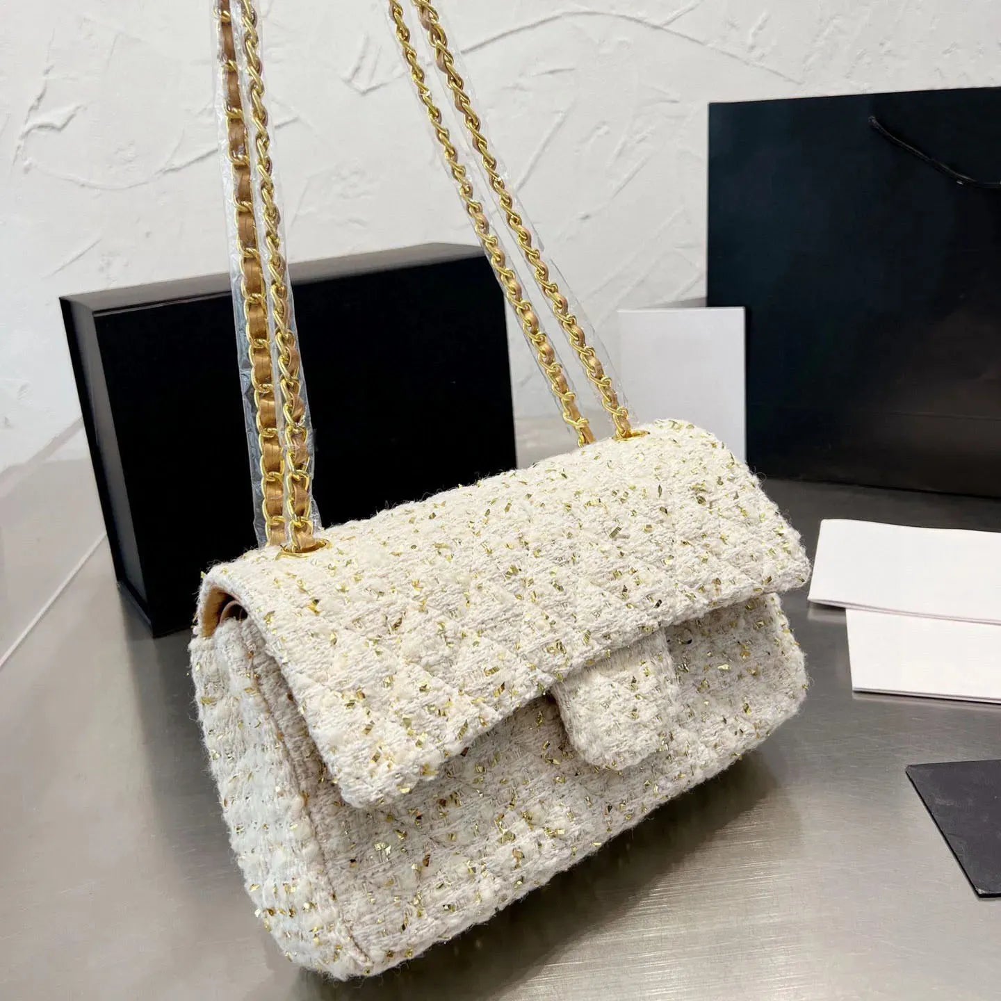 10A Designer Bag Fashion Women Shoulder Bag Black Purse Tote Beach Bag Shopping Wallet On Chain Handbag Leather Shoulder Bag Purse Crossbody Classic Flap Lattice Bag