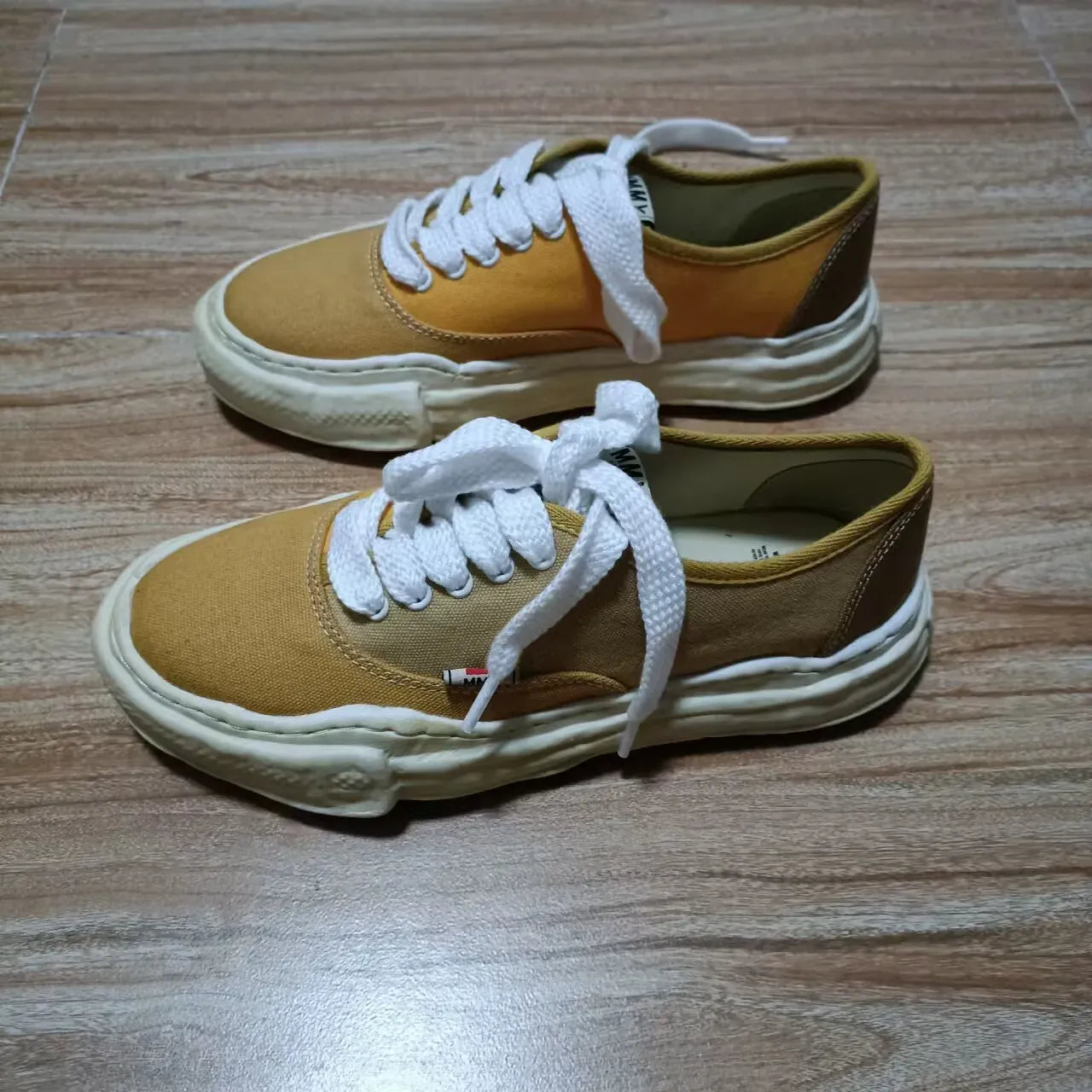 Japanese MMY Dissolving Bottom Canvas Shoes Mihara Couple Board Shoes Men's Casual Shoes Women Sneakers Student Tennis