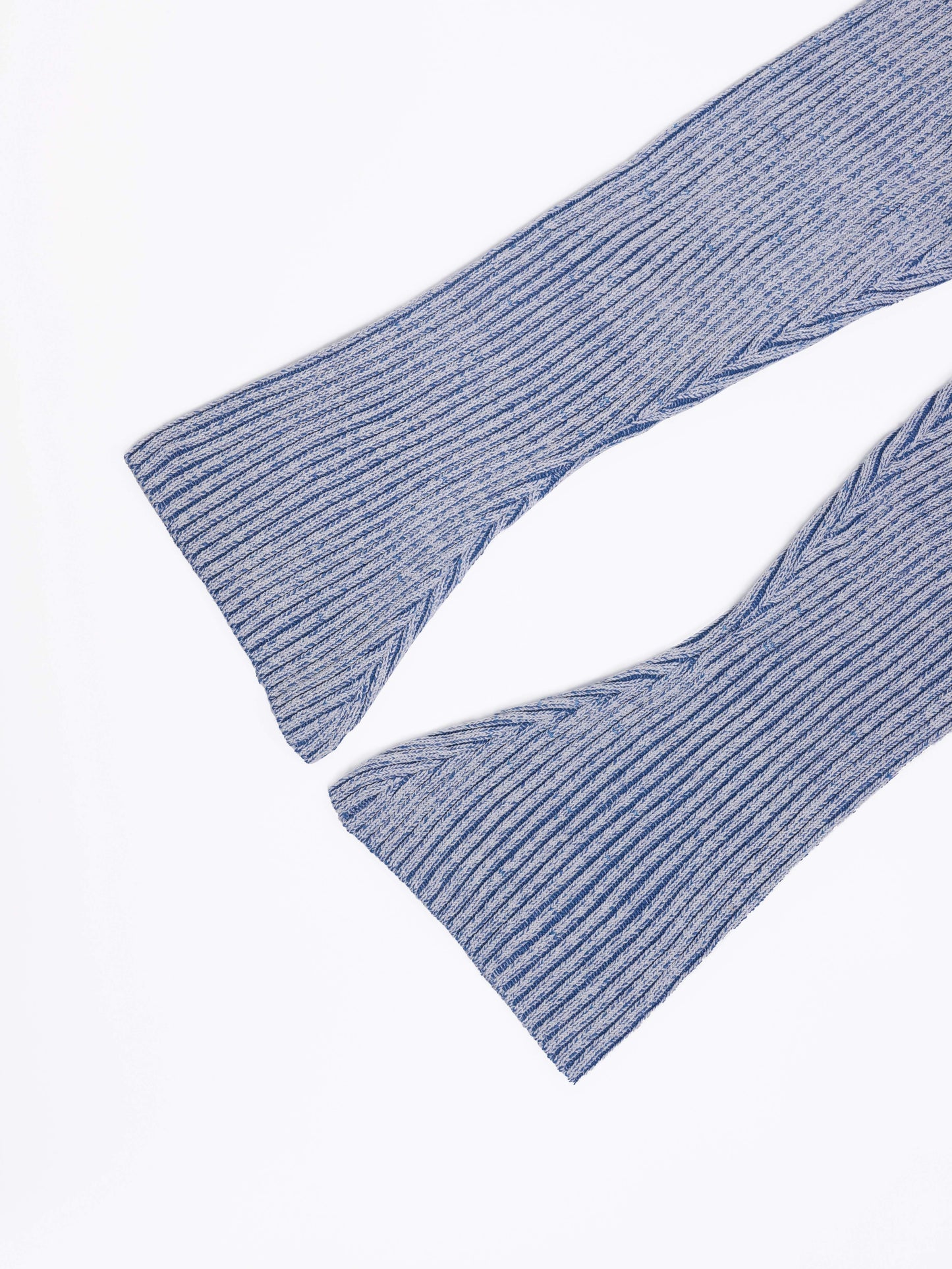 vlovelaw Y2K Ribbed Slim Pants Set, Split Hem Halter Neck Top & Drawstring Fit & Flare Pants Outfits, Women's Clothing