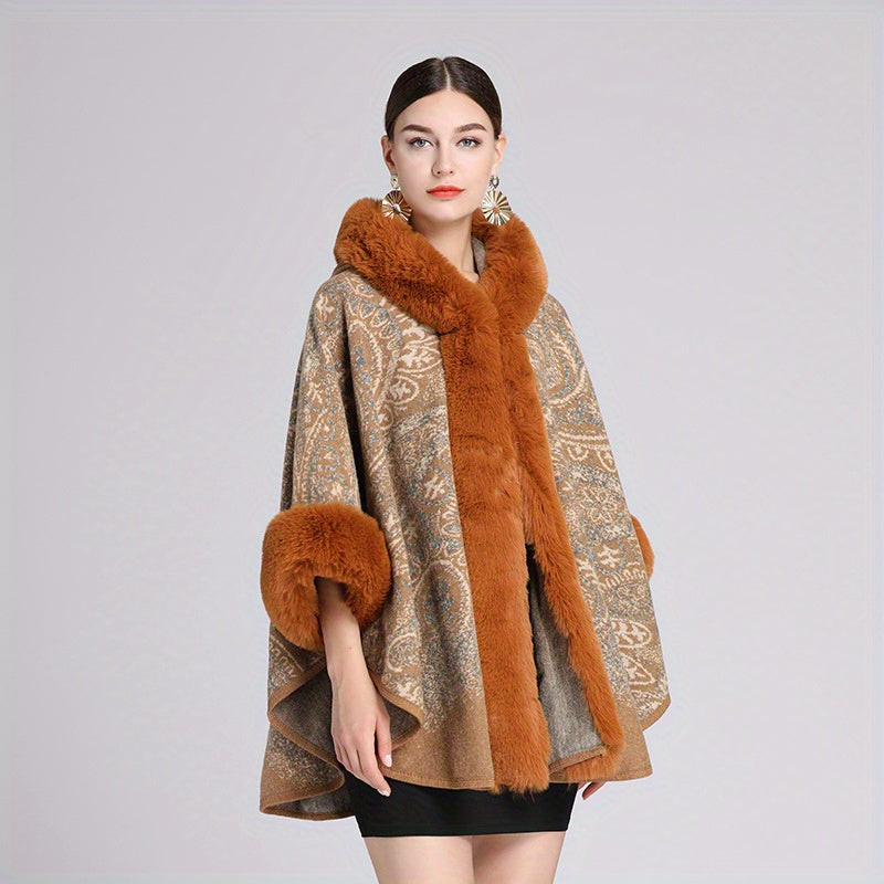 65.02cmX165.0cm Imitation Rabbit Fur Shawl Scarf Collar Imitation Cashmere Cloak Winter Cold And Warm Shawl Wrap