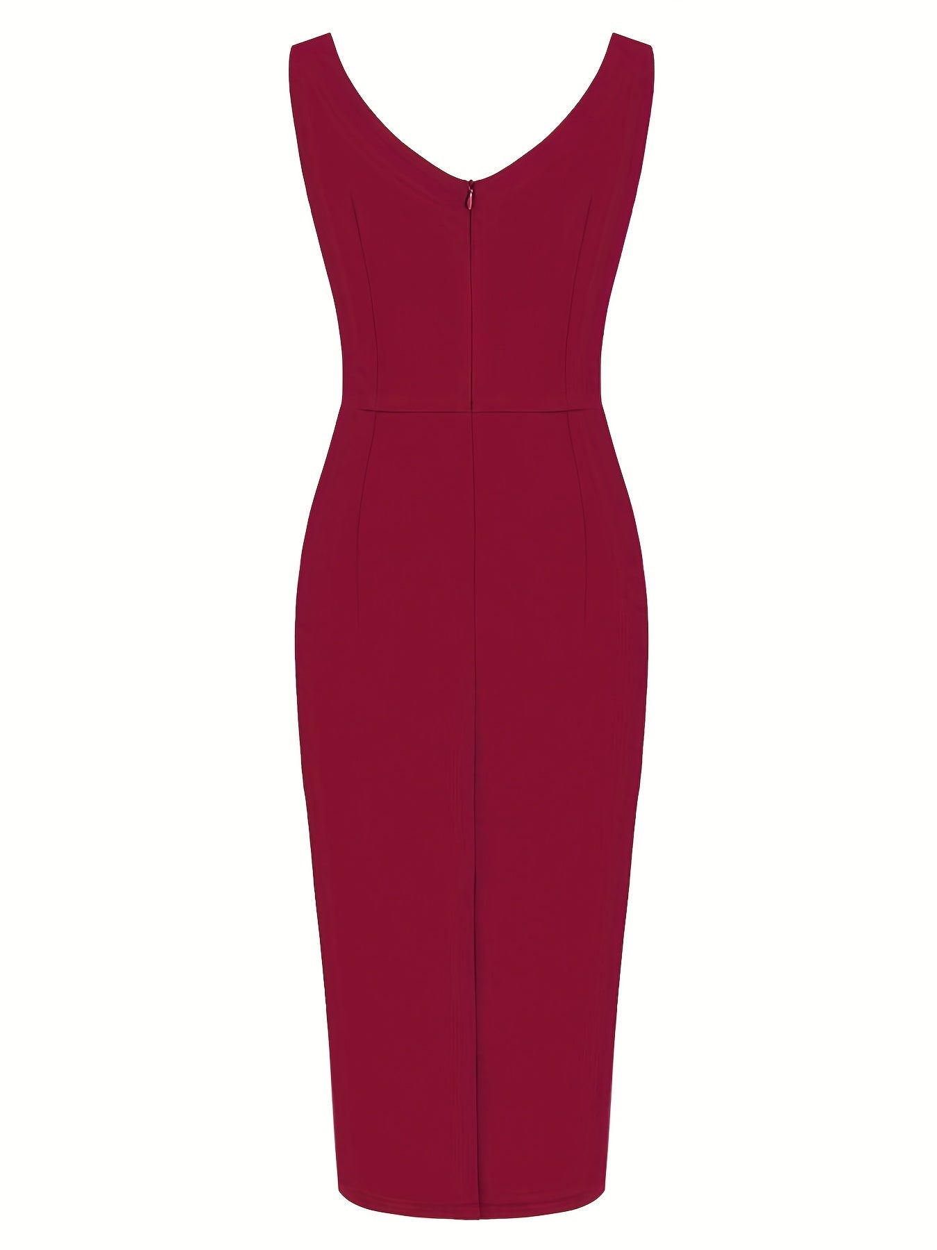 Women's Dress Solid Sweetheart Neck Slim Bodycon Party Dress