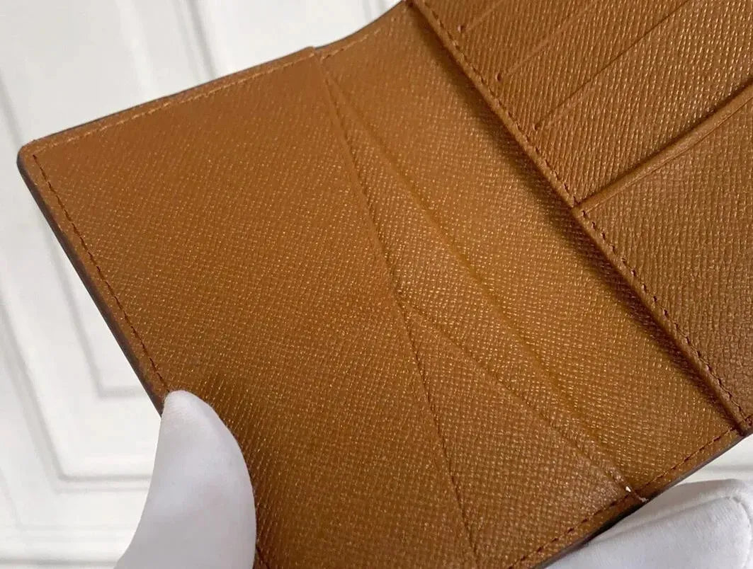 Designer wallet womens purse Compact POCKET ORGANIZER Designer Card Holders Fashion Short Luxury Multiple Wallet Key Coin Card Holder Damier Graphite Canvas PRPU