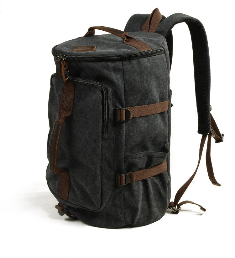 VLOVELAW 2025 Muchuan travel bag men's backpack large capacity men's and women's casual canvas bag single shoulder portable messenger bag