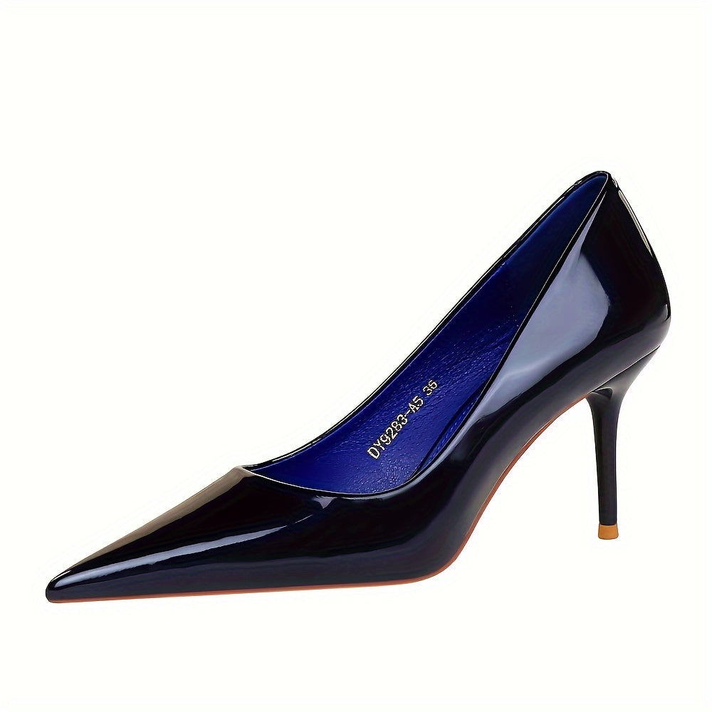vlovelaw Women's Classic High Heels, Fashion Pointed Toe Pumps, Slim Heel, Versatile Office Shoes