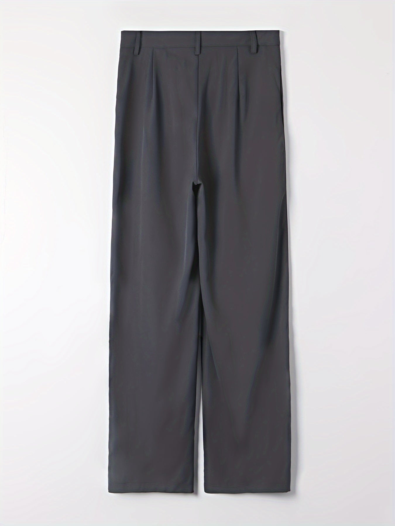 vlovelaw Solid Color Wide Leg Pants, Casual Loose Pants For Every Day, Women's Clothing