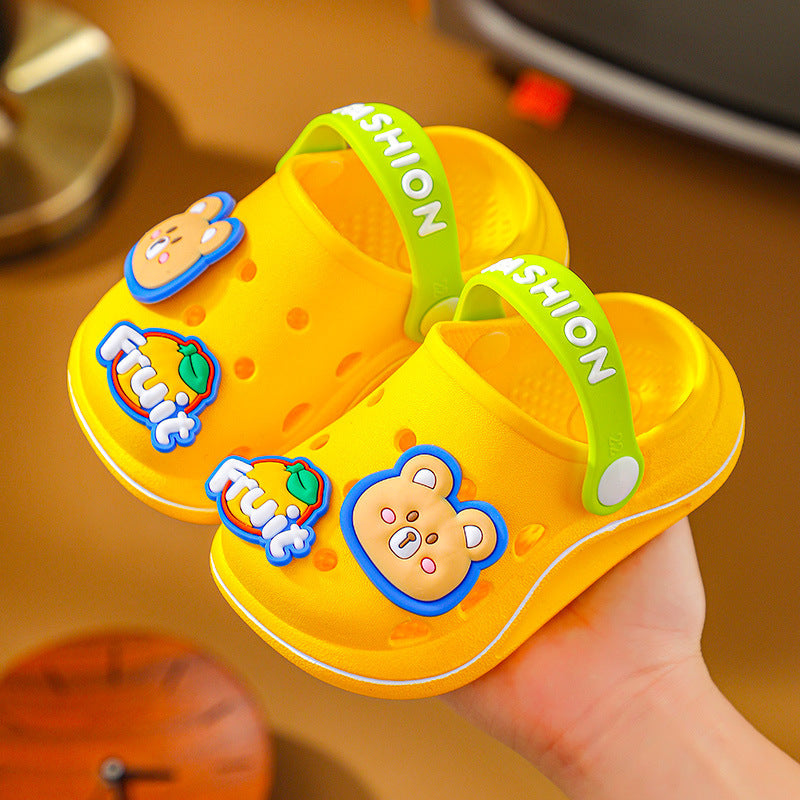 VLOVELAW New Children's Slippers Home Indoor Non-Slip Baby Men's and Women's Sandals Wholesale Home Summer Home Sandals
