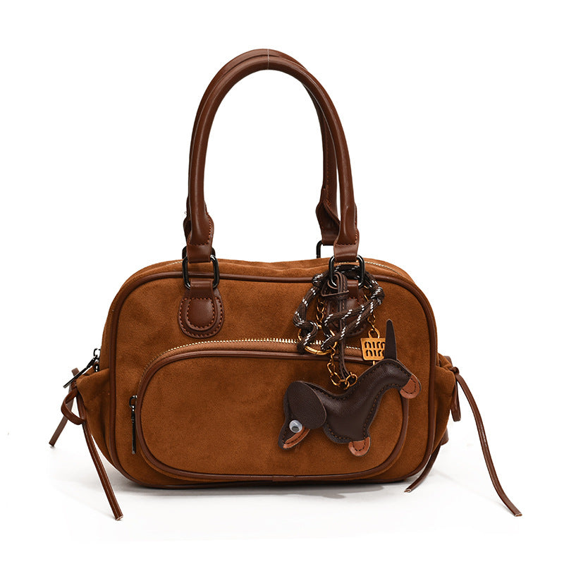 VLOVELAW 2025 Retro backpack bag women's popular new trendy fashion Korean version portable briefcase large capacity casual shoulder backpack