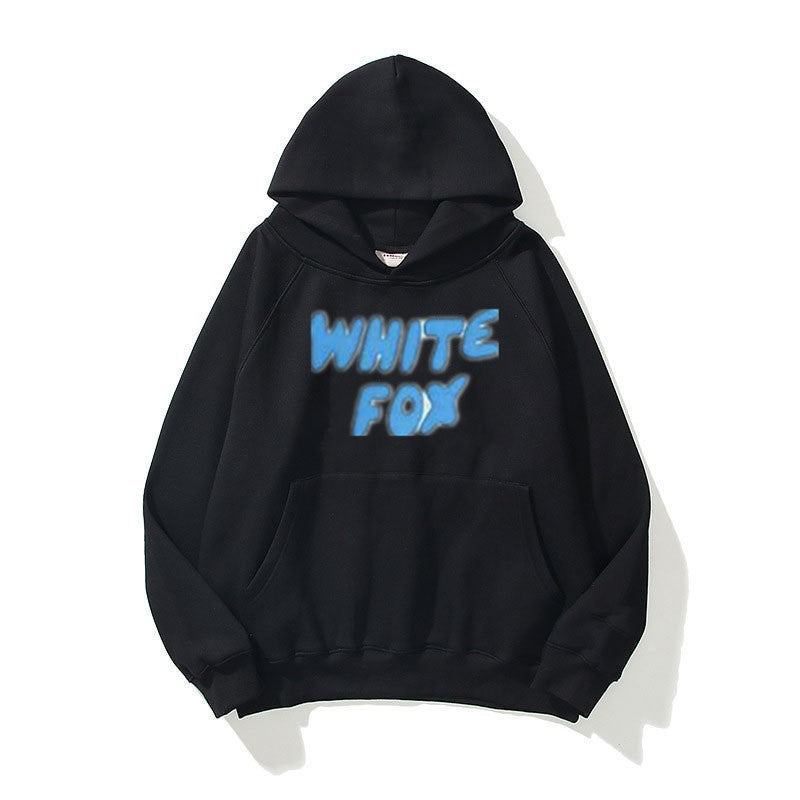 VLOVELAW Popular trade autumn and winter sweater men and women WHITE Alcatraz FOX male and female students hooded trendy sweater