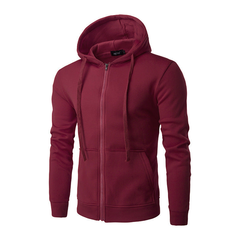VLOVELAW 2025 Men's Sweater Hooded Zipper Sweater Men's Slim Fit Sports Leisure Sweater Men's Support Printed Logo