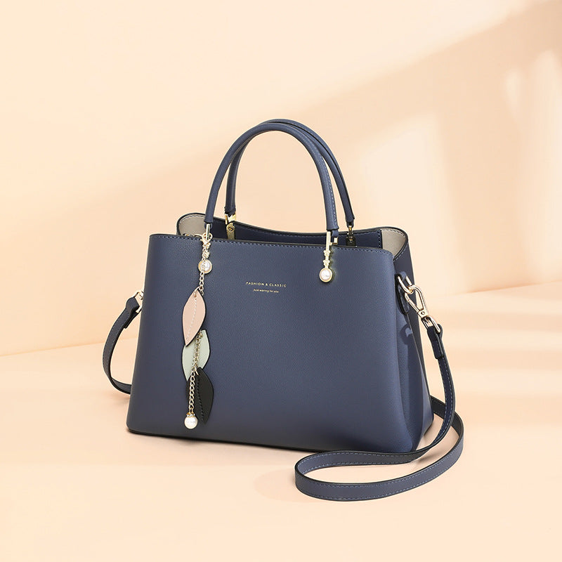 Viney Bag New Bags Women's Bag Crossbody Bag Spring and Summer High-Grade Genuine Leather Mother Portable Shoulder Bag