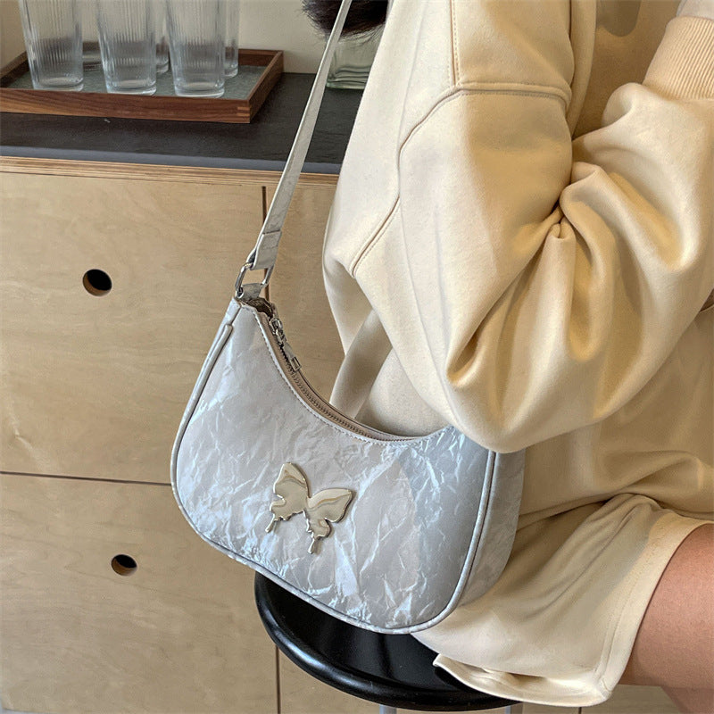 VLOVELAW 2025 Underarm bag women's popular new high-end sense of Popular style women's shoulder messenger bag Internet celebrity casual fashion versatile bag