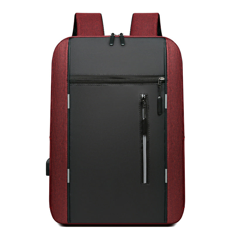 2025 men's business bag, laptop bag, multi-functional USB backpack, large-capacity backpack, logo can be printed.