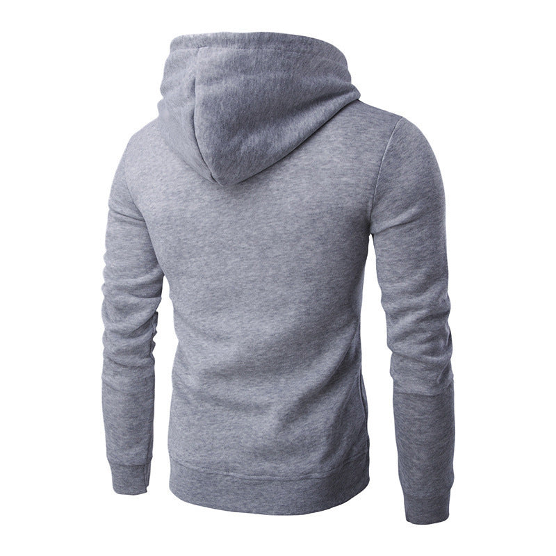 VLOVELAW 2025 Men's Sweater Hooded Zipper Sweater Men's Slim Fit Sports Leisure Sweater Men's Support Printed Logo