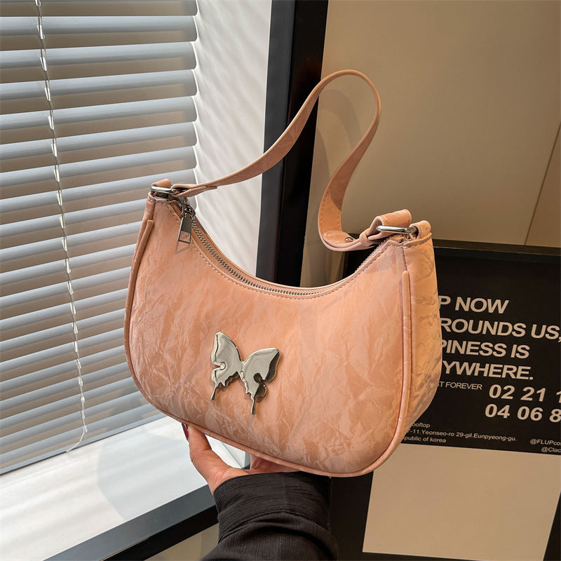 VLOVELAW 2025 Underarm bag women's popular new high-end sense of Popular style women's shoulder messenger bag Internet celebrity casual fashion versatile bag