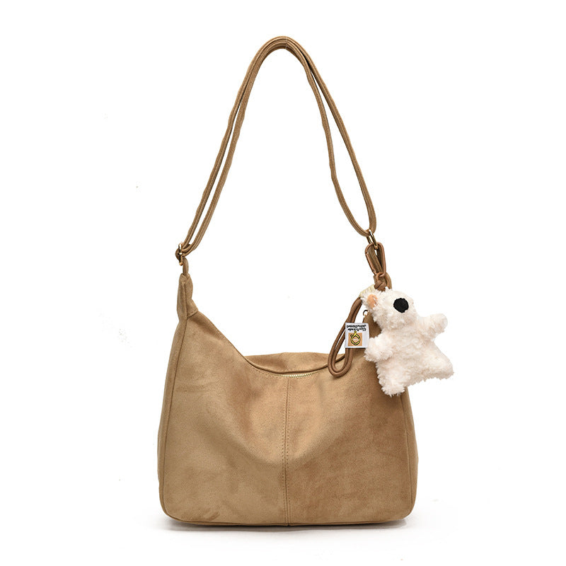 VLOVELAW 2025 Soft-faced large-capacity bag women's popular new shoulder tote bag fashionable versatile Popular-style student commuter messenger bag