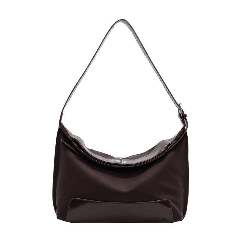VLOVELAW 2025 Fashion casual versatile shoulder bag popular new niche design retro trend matte premium texture messenger bag