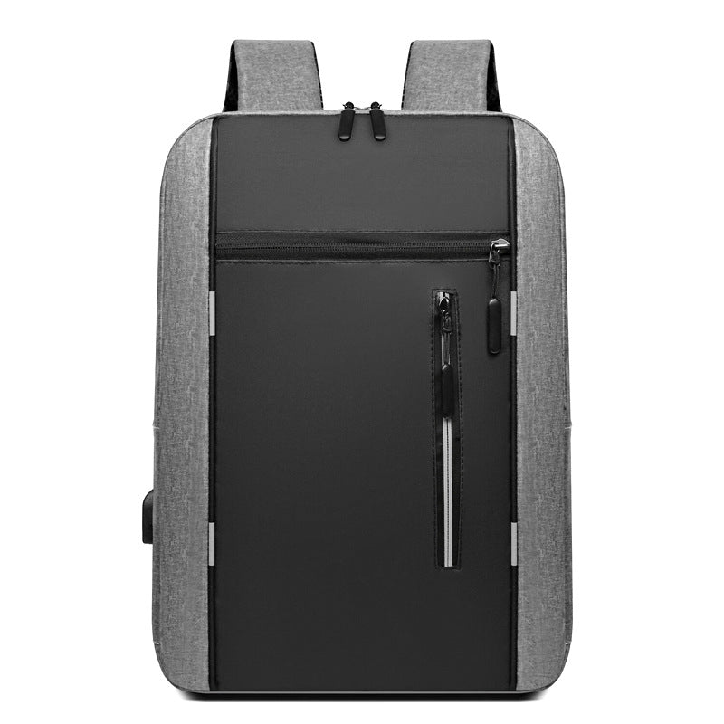 2025 men's business bag, laptop bag, multi-functional USB backpack, large-capacity backpack, logo can be printed.
