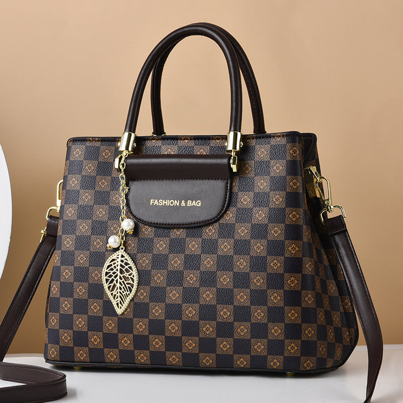VLOVELAW 2025 Women's bag new popular large-capacity handbag versatile fashion shoulder messenger bag women's bag women's one hair