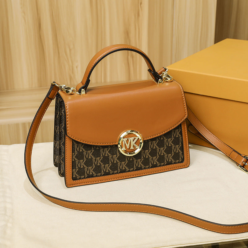 vlovelaw Light Luxury Women's Bag Handbag New Trendy All-Match Small Square Bag Advanced File Holder Super Hot Crossbody Shoulder Bag