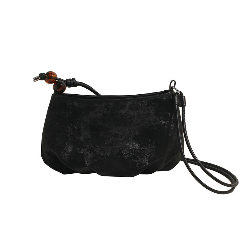 VLOVELAW 2025 Folded cloud bag women's popular new fashion and leisure niche design messenger bag high-end versatile small square bag