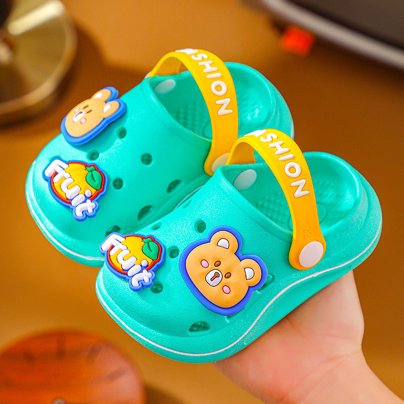 VLOVELAW New Children's Slippers Home Indoor Non-Slip Baby Men's and Women's Sandals Wholesale Home Summer Home Sandals