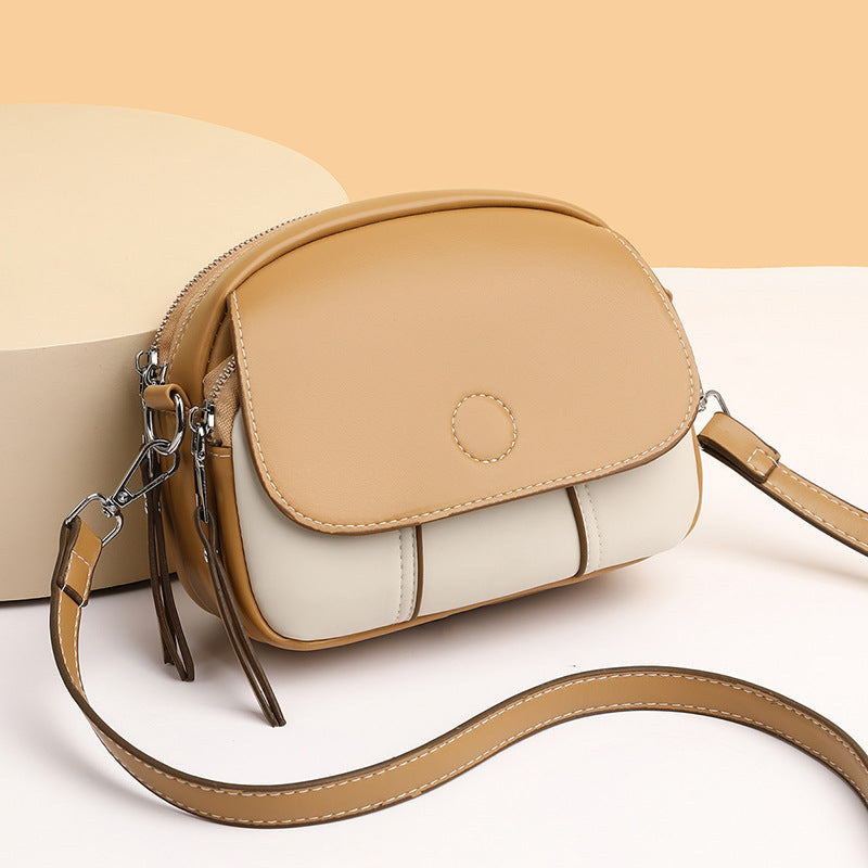 VLOVELAW High-Grade Trendy Bags Women's New Special-Interest Design Messenger Bag Women's Mini Small round Bag Shoulder Bag Fashion