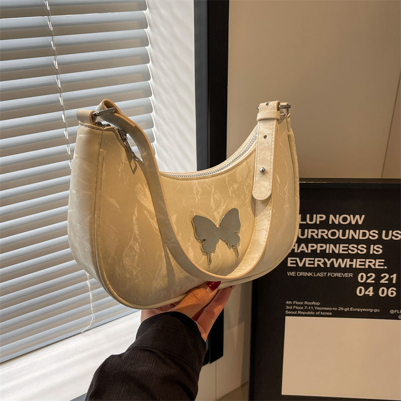 VLOVELAW 2025 Underarm bag women's popular new high-end sense of Popular style women's shoulder messenger bag Internet celebrity casual fashion versatile bag