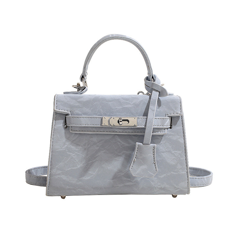 VLOVELAW 2025 Premium texture portable Kelly bag women's popular new trendy fashion shoulder messenger bag niche design versatile bag