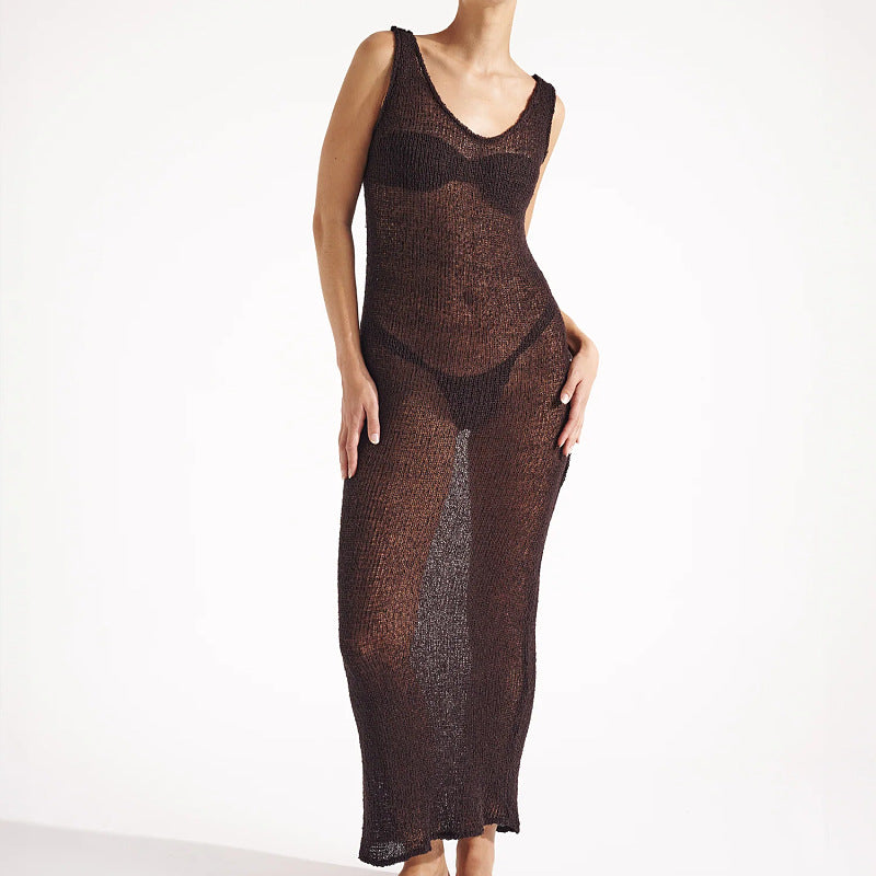 new  New spice girls sexy beach dress super fairy women's perspective hip dress suspender skirt woman