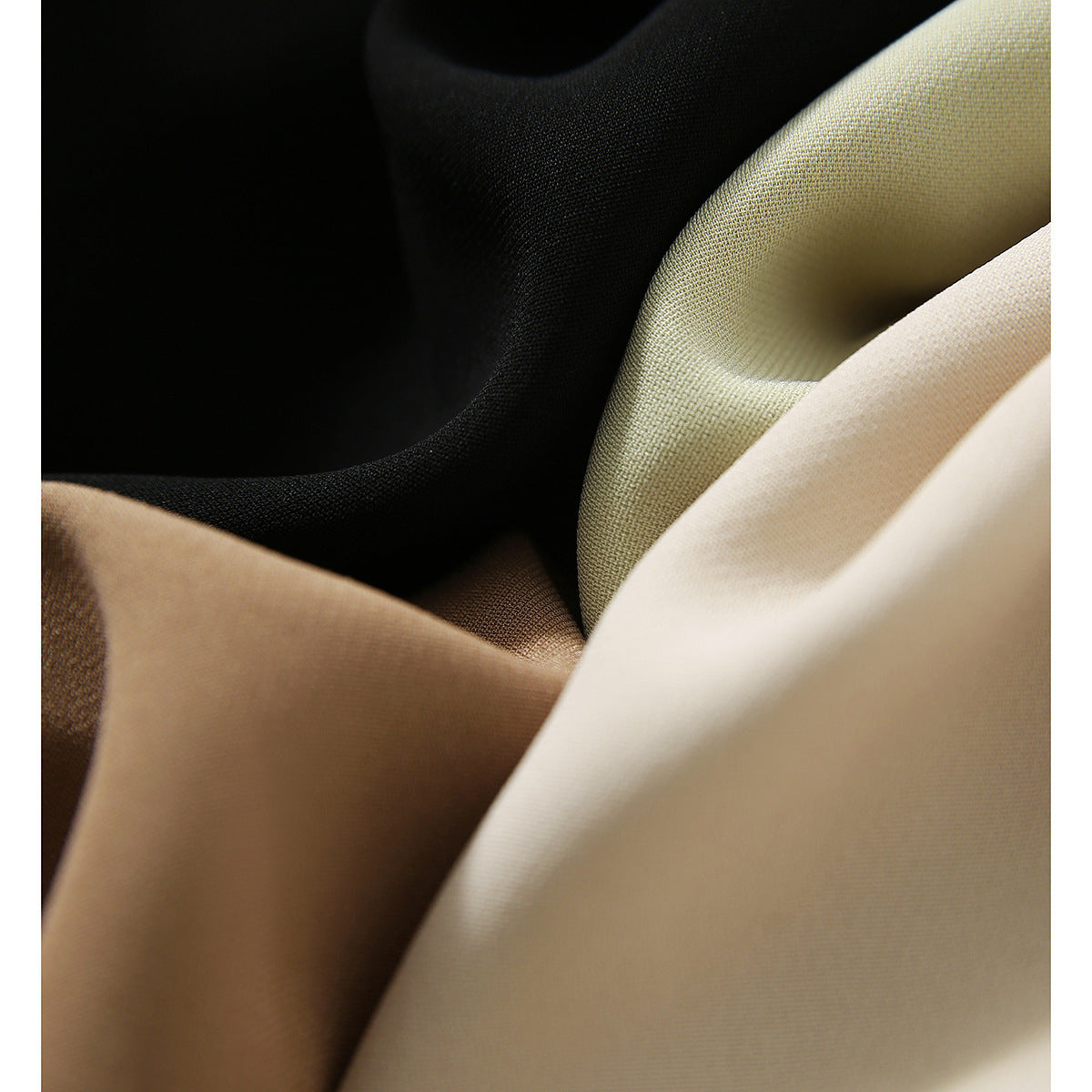 2025 Premium triacetic acid dress 4 colors, high-end pleated skirt women's summer medium and long retro