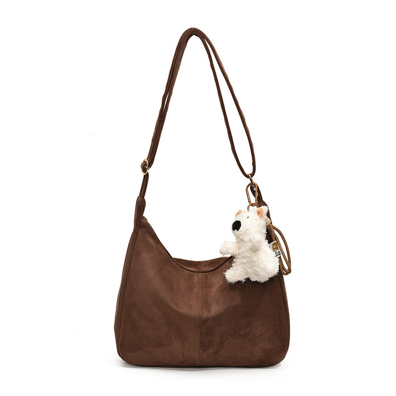 VLOVELAW 2025 Soft-faced large-capacity bag women's popular new shoulder tote bag fashionable versatile Popular-style student commuter messenger bag