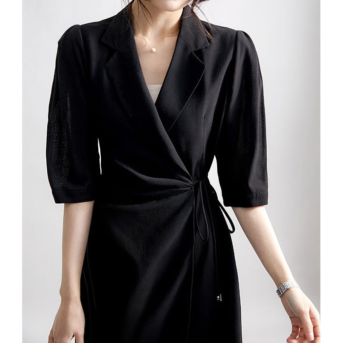 2025 Triacetic acid suit dress, high-end design sense, niche sweet and spicy style women's clothing, new spring skirt, summer