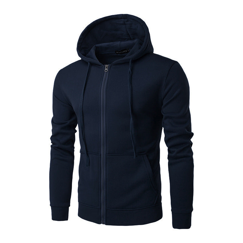 VLOVELAW 2025 Men's Sweater Hooded Zipper Sweater Men's Slim Fit Sports Leisure Sweater Men's Support Printed Logo
